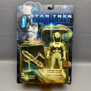 Playmates 1996 Star Trek First Contact Captain Picard In Starfleet Spacesuit